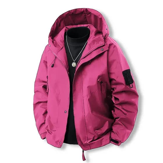 Jaqueta Casual com capuz jaqueta masculina novo estilo casal jaqueta de três provas jaqueta masculina macacão jaqueta Mu