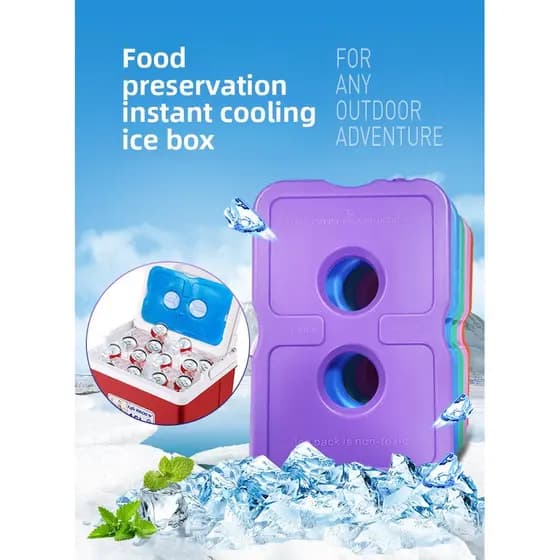 Atacado placa de gelo uso repetido doméstico resfriamento físico refrigeração biológica ao ar livre refrigeração temporá