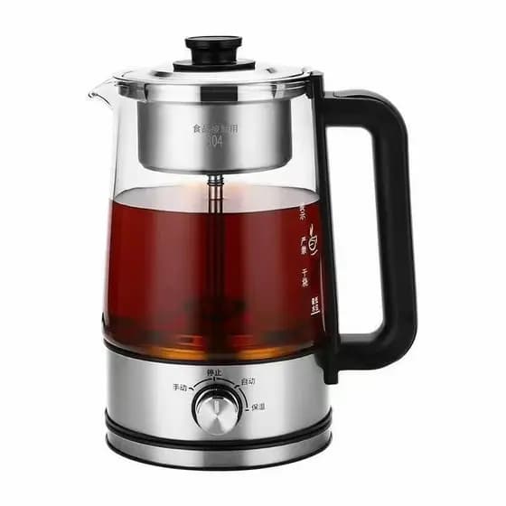Chaleira Elétrica De Chá De 1.5L Por Atacado Com Função De Vapor E Fervura , Vidro Compatível Plugue Do Reino Unido/Eua