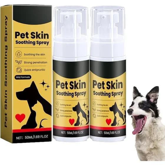 Spray para Cães, Spray para Tratamento de Pele, Spray para Pele de Cães e Gatos, Sprays para Reparação da Pele de Cães e