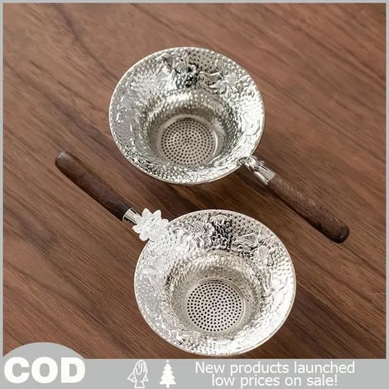 Coador De Chá De Malha De Metal , Peneira De Aço Inoxidável , Dreno Renda , Infusores Úteis , Acessórios De Cozinha