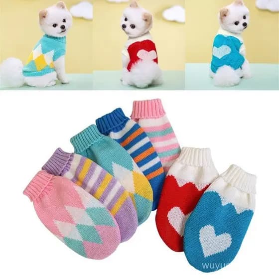 Blala Filhote De Cachorro Traje Pulôver Camisola Ano Novo Cães Roupas Acessórios Suprimentos Para Animais De Estimação