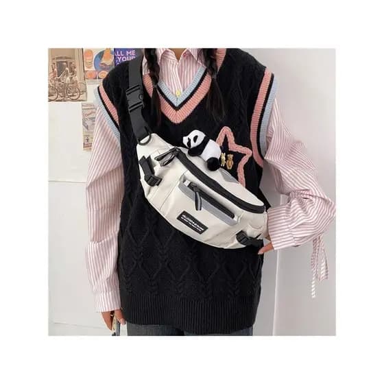 2026 novo estilo saco de peito estilo menino esportes mensageiro grande capacidade All-Match feminino estudante ciclismo