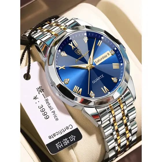 relogio masculino Genuíno novo estilo relógio masculino estudante à prova dwaterproof água moda Casual relógio mecânico