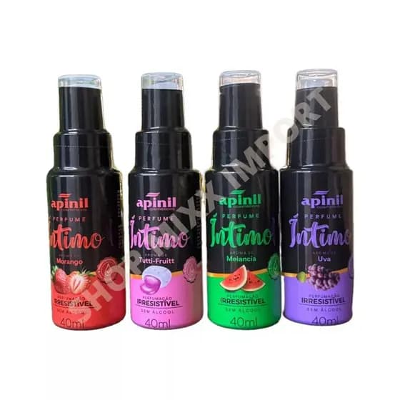 Perfume Íntimo 40ml Apinil - AROMAS VARIADOS