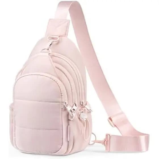 Bolsa Tipo Estilingue TOPEAST Para Mulheres , Crossbody Antirroubo Com Bloqueio De RFID & amp ; Suporte Garrafa De Água