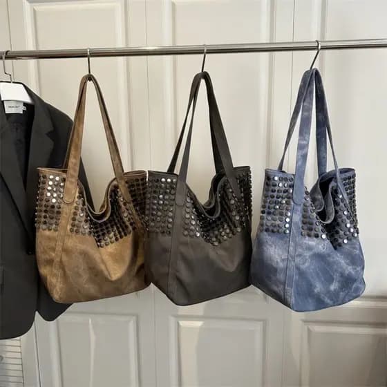TooToo Alça de Ombro Confortável Textura All-Match Inverno Novo Estilo Bolsa de Couro Macio Commuter Grande Capacidade S