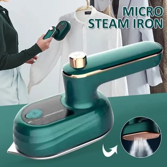 Mini Ferro Portatil De Passar Roupa Para Viagem Bivolt 110v e 220v Alta Temperatura Eficaz / Funciona bem
