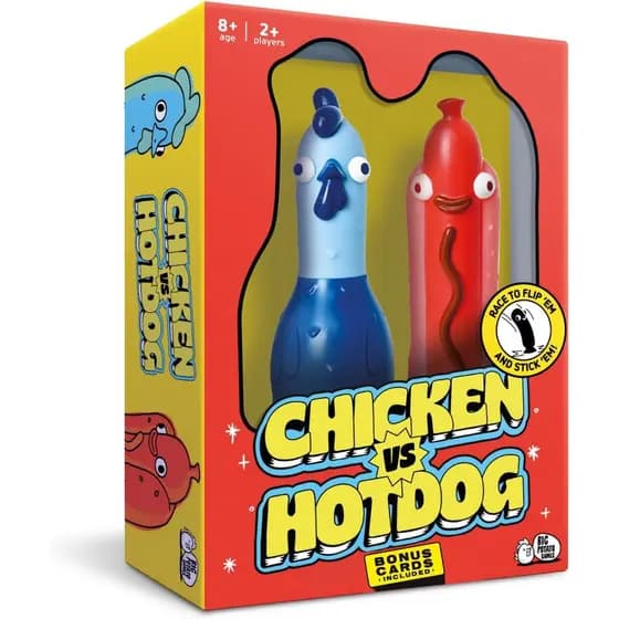 Big Potato Chicken vs Hotdog: Jogo Divertido para Festas | Traz a diversão de manobrar as cartas para crianças, adoles
