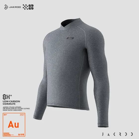 Jieku inverno velo térmico masculino ciclismo roupa interior alta elástica confortável respirável de secagem rápida Bicy
