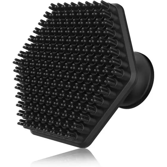 Escova de Limpeza Facial de Silicone para Homens, Almofada Esfoliante Suave e Massageadora, Escova de Lavagem Facial de