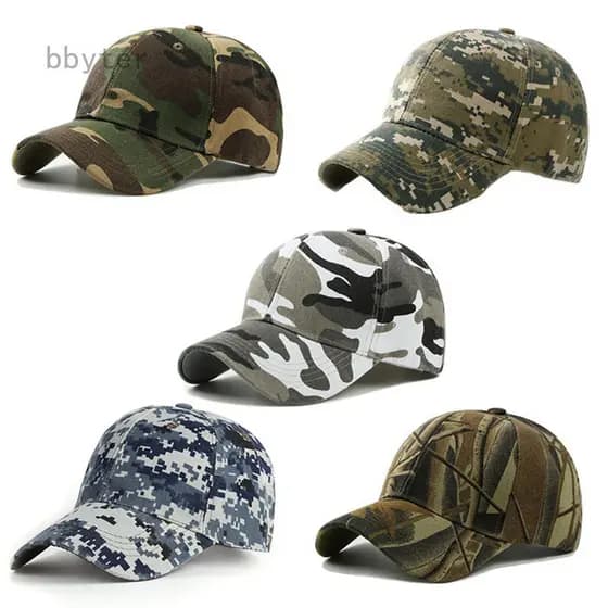 Boné camuflado / boné de beisebol / militar / exército / Savadiki / boné camuflado masculino