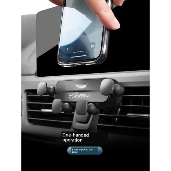 Presilha para grade do ar condicionado Suporte importado para automóvel Suporte celular veicular universal Suporte do te