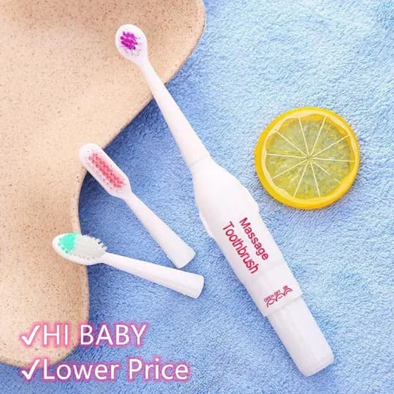 Escova de dentes elétrica/escova de dentes elétrica vibratória com 3 cabeças de escova
