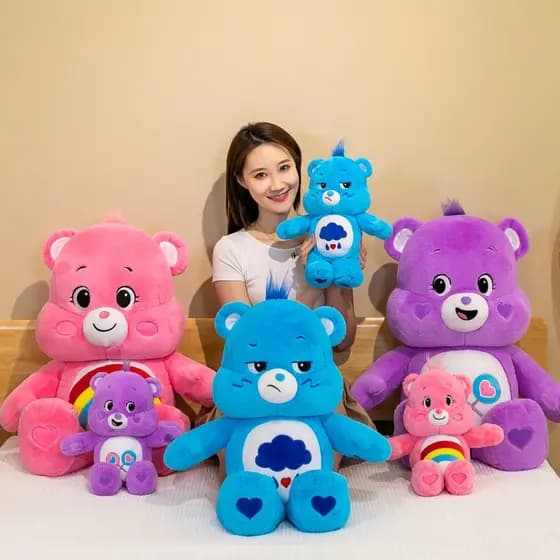 Brinquedo De Pelúcia Urso Arco-Íris Fofo De 30cm , Boneca Sonho Confortável Para Homens E Mulheres & -