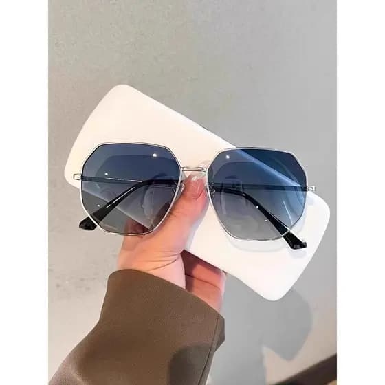 oculos clip on oculos blogueira feminino kit oculos de sol feminino Alemão transparente azul polarizado óculos de sol óc
