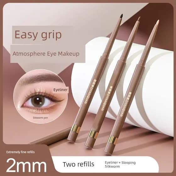 Ponta ultrafina Lápis delineador de olhos Delineador caneta Caneta de Gel delineador ponta ultrafina à prova d'água à pr