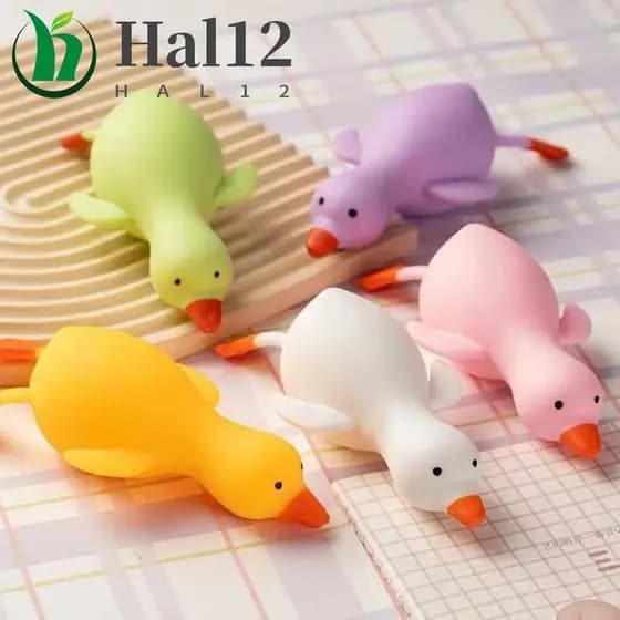 HALB Pato Pitada Le , Brinquedos Sensoriais Coloridos Do Da Função Estiramento Transformáveis Respiradouro Textura Mole