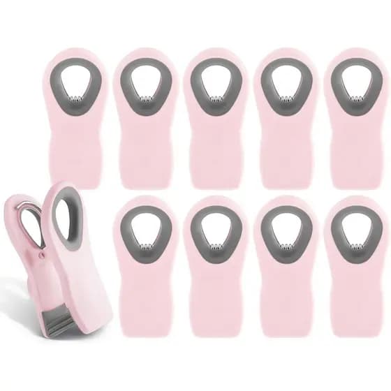 COOK WITH COLOR Clipes para Sacos com Ímã - Para Alimentos, Salgadinhos, Sacos de Armazenamento de Alimentos com Vedação