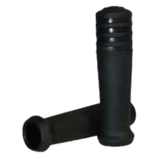 Manopla Bicicleta Borracha Neopak Preto Arco-íris 120mm MTB