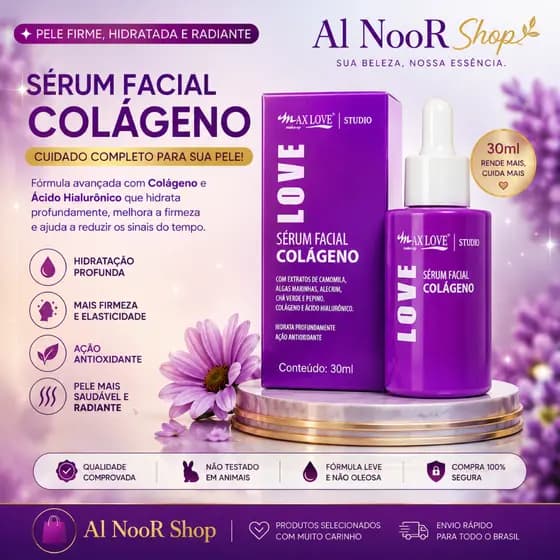 Sérum Facial Max Love Collagen
