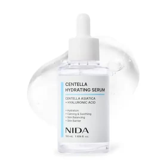 Soro Hidratante NIDA Centella | Asiatica , Ácido Hialurônico Hidratação , Calmante & amp ; hing , Equilíbrio Da Pele , B