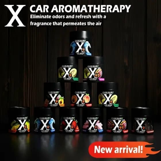 Aromatizador de Ar Sólido Exclusivo para Carro - Creme de Fragrância para Aromaterapia para Quarto, Sem Álcool