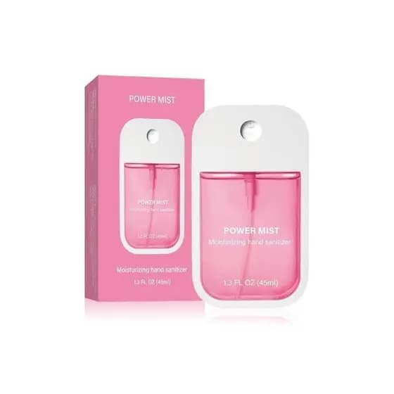 Spray hidratante potente para as mãos, tamanho de viagem 45ml/1.5 fl oz, portátil e bonito, disponível em várias fragrân