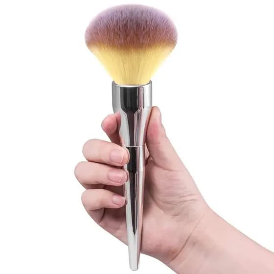 Pincel para base, pincel de maquiagem kabuki Daubigny grande, plano, arqueado, de alta qualidade e durável, ideal para e