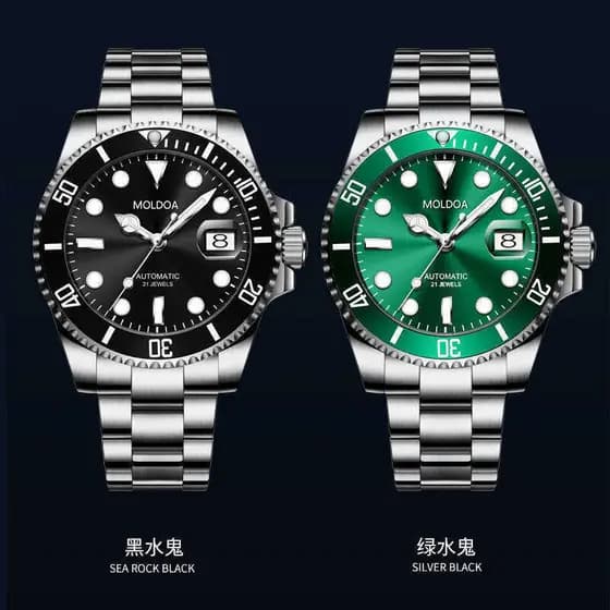 relogio masculino Relógio masculino totalmente automático oco relógio mecânico calendário relógio de pulso luminoso masc