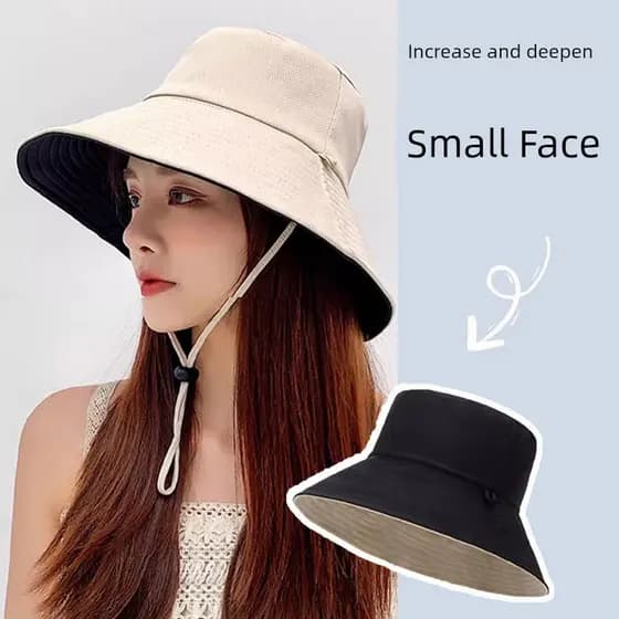 boné feminino bone feminino Chapéu balde feminino verão novo estilo All-Match chapéu de sol Anti-ultravioleta chapéu de