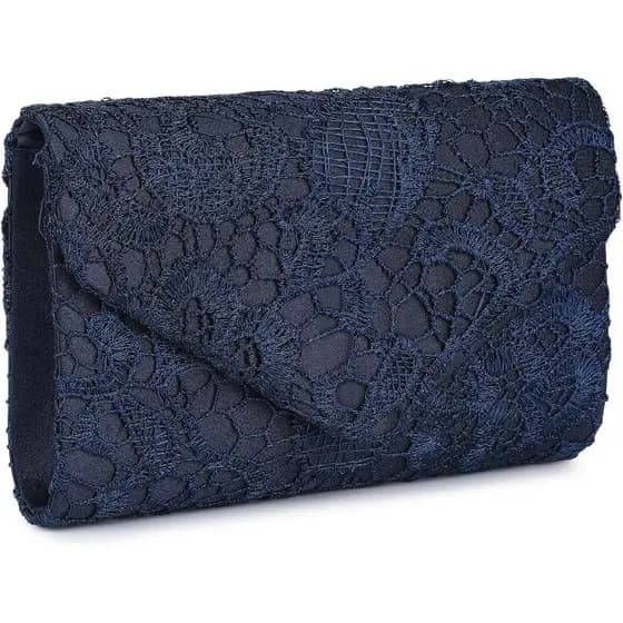 Bolsa de Noite UBORSE, Clutch de Renda para Mulheres, Elegante e Formal, Bolsa Envelope para Casamento, Festa, Coquetel,