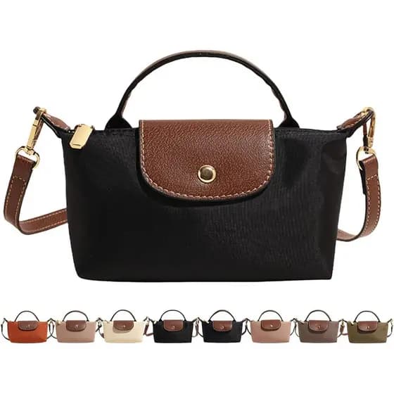 Bolsa transversal mini elegante, carteira de mão, com alça de ombro ajustável, bolsa de ombro feminina.