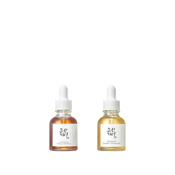 Sérum de Mucina de Caracol Beauty of Joseon (30ml, 1.01 fl.oz.) com Glow Serum Própolis e Niacinamida (30ml, 1.01 fl.oz.