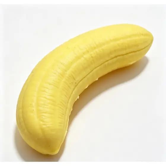 Brinquedo Antiestresse de Retorno Lento, Brinquedo Macio WCEOW, Pacote com 2 Brinquedos de Apertar em Forma de Banana de