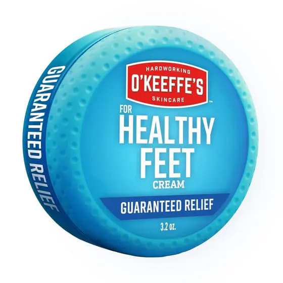 Creme para os Pés O'Keeffe's for Healthy Feet - Pote de 3,2 oz (1 Unidade) - Alívio Garantido para Pés Extremamente Rach