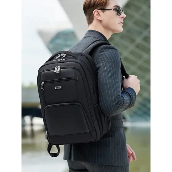 Novo High-End mochila de negócios na moda masculina à prova dwaterproof água mochila masculina grande capacidade viagem