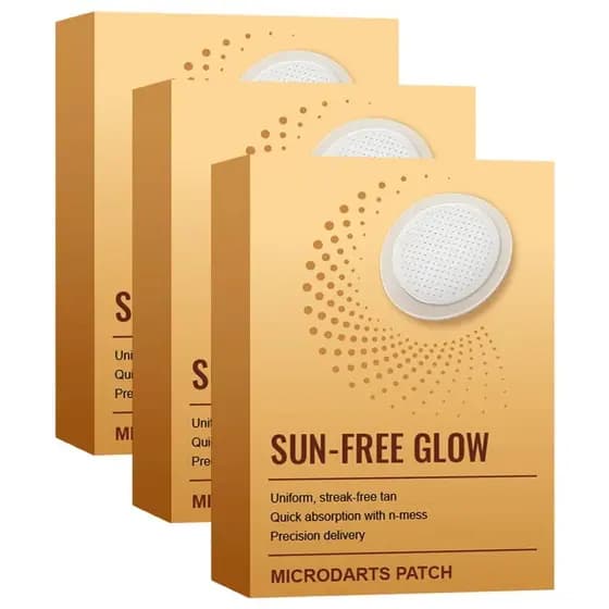 Os adesivos SunFreeGlow, os novos adesivos de bronzeamento profissionais SunFreeGlow de 2026, adesivos com microagulhas