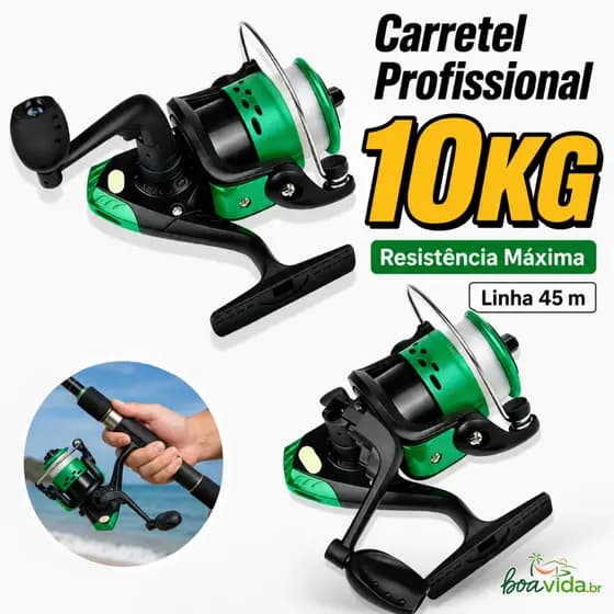 Molinete Pesca Ultra Light Micro Com Linha CoresDireito Esquerdo 03 rolamentos Intercambiável pesca leve