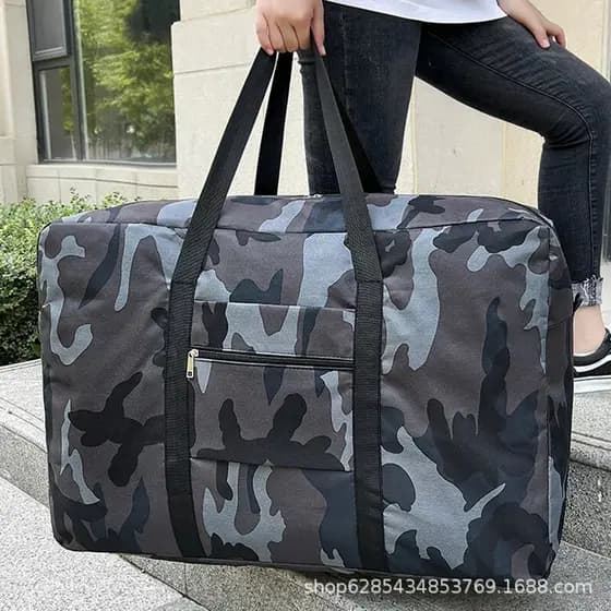 Saco de embalagem móvel Super grande capacidade Oxford pano bolsa impermeável resistente ao desgaste estudante saco de a