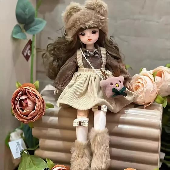 30cm boneca brinquedo menina roupas mutáveis boneca princesa bebê crianças presente de aniversário