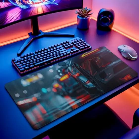 MousePad Grande RGB extra grande deskpad neoprene