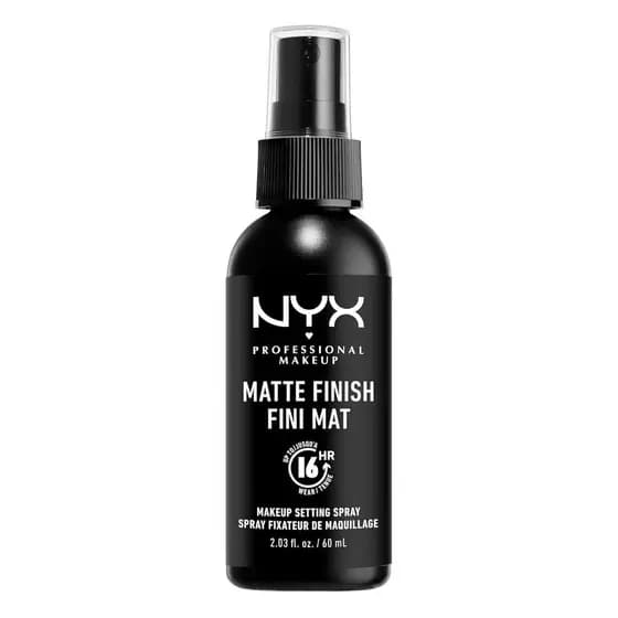 Spray Fixador de Maquiagem NYX Professional - Acabamento Matte, Longa Duração de até 16 horas, Fórmula Vegana UDIG