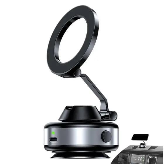 Suporte magnético para celular com ventosa a vácuo, suporte para celular com ventosa a vácuo, suporte para celular ajust