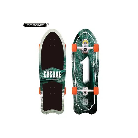 COSONE terra prancha de surf iniciante esqui surf treinamento escova rua skate pequeno 1 terra tiro placa PRO profission