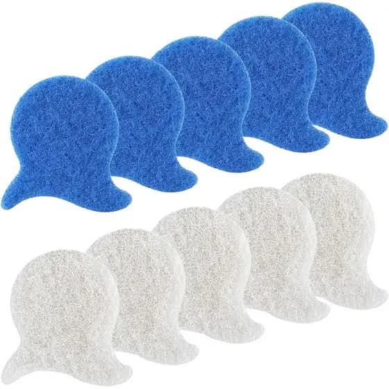 Removedor de Pelos Reutilizável para Lavanderia – Pacote com 10 Removedores de Pelos para Máquina de Lavar e Secar, Remo