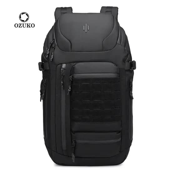 Ozuko novo estilo mochila esportiva mochila de viagem ao ar livre multifuncional à prova dwaterproof água computador moc