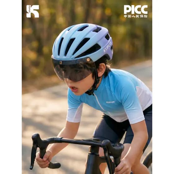 Cool Peak Crianças Capacete de Ciclismo Bicicleta com Óculos Mountain Road Bike Adolescentes Dedicado Feminino Masculino