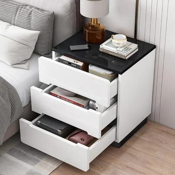 Mesa de cabeceira quarto simples e moderno pequeno armário simples pequeno armário de armazenamento cabeceira doméstico