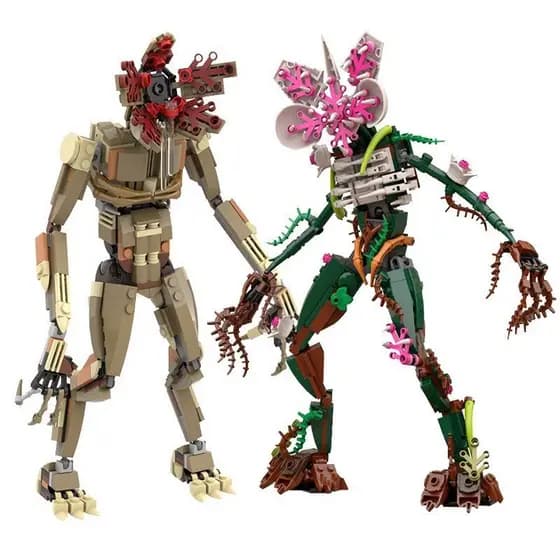 Strange Things 45cm Demogorgon/Monster Orchid/Judge Demogorgon Brinquedo de Blocos de Montar MOC Compatível com Lego T5O